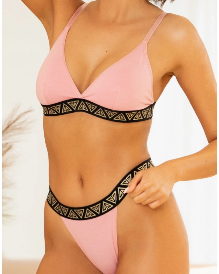 Cotton thong panties