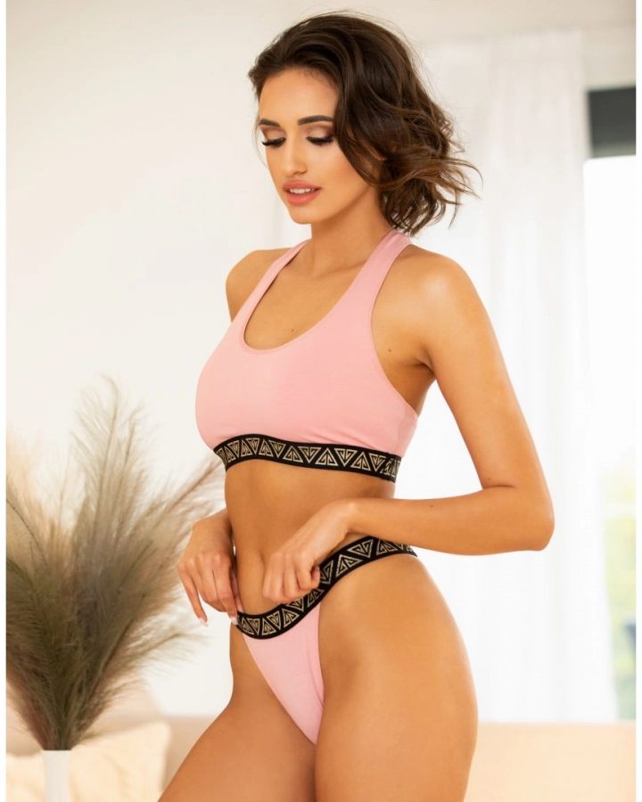 Sutien bumbac fără push-up