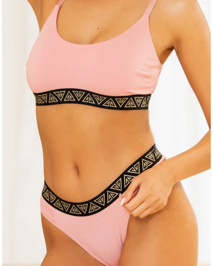 Cotton thong panties