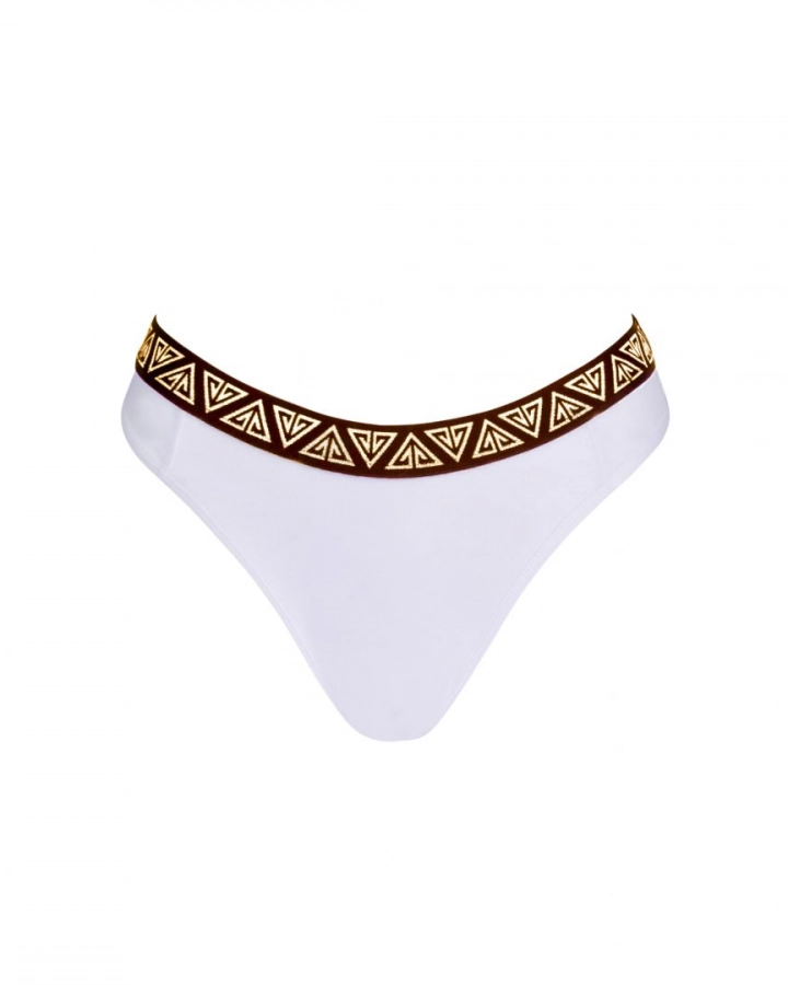 Cotton thong panties