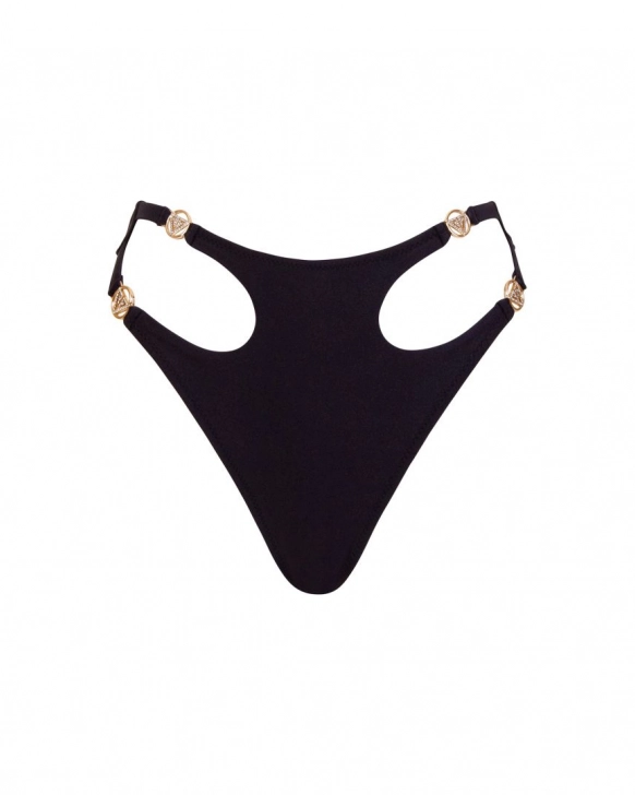 Magasított Derekú Bikini Alsó