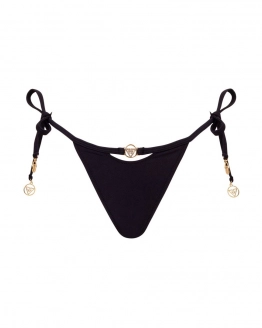 Slip tanga cu șnur lateral și decupaj frontal