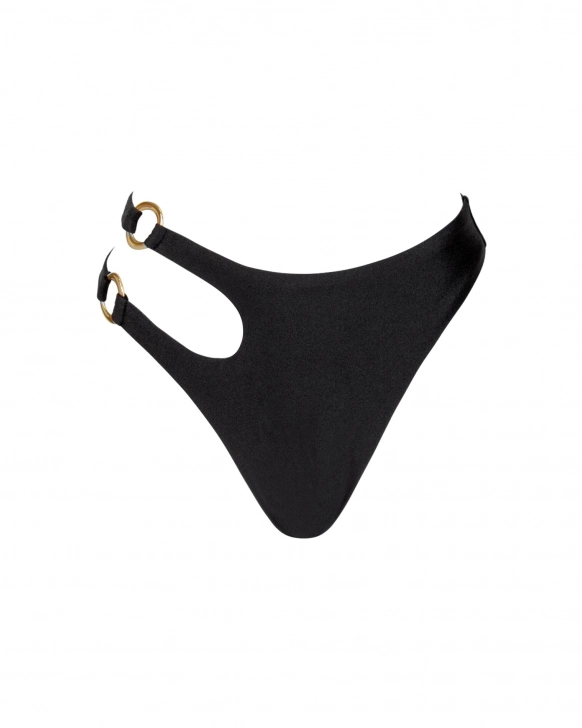 Klassische Bikinihose mit mittlerem Bund