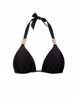 Triangel-Bikini-Oberteil mit herausnehmbarem Schwamm