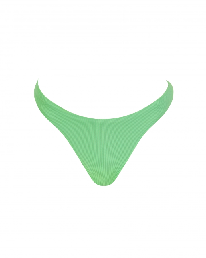 Pruhované Nízky spodný diel bikín Brazilian Thong