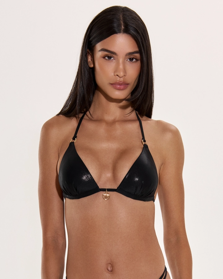 Háromszög Push-Up Bikini Felső Állítható Kosarakkal