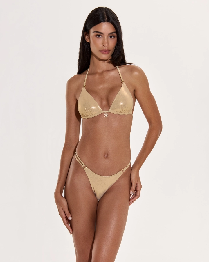 Haut De Bikini Triangle Push-Up Ajustable