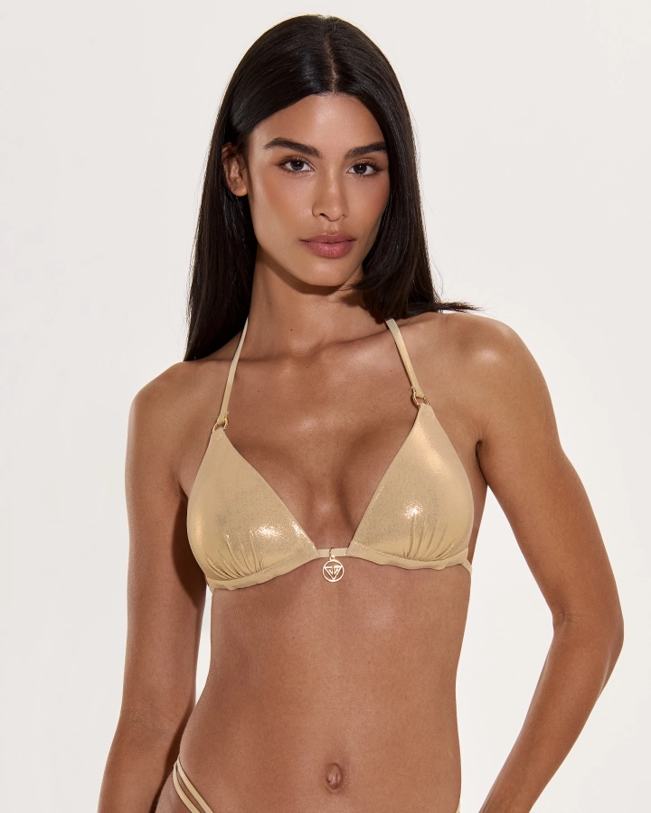 Haut De Bikini Triangle Push-Up Ajustable