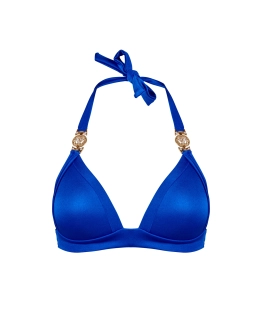 Push-Up Bikini BH mit Gold Accessoires