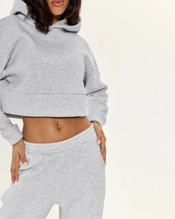 Kurzer Kapuzenpullover