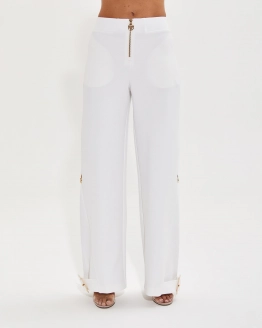 White Jacket Set