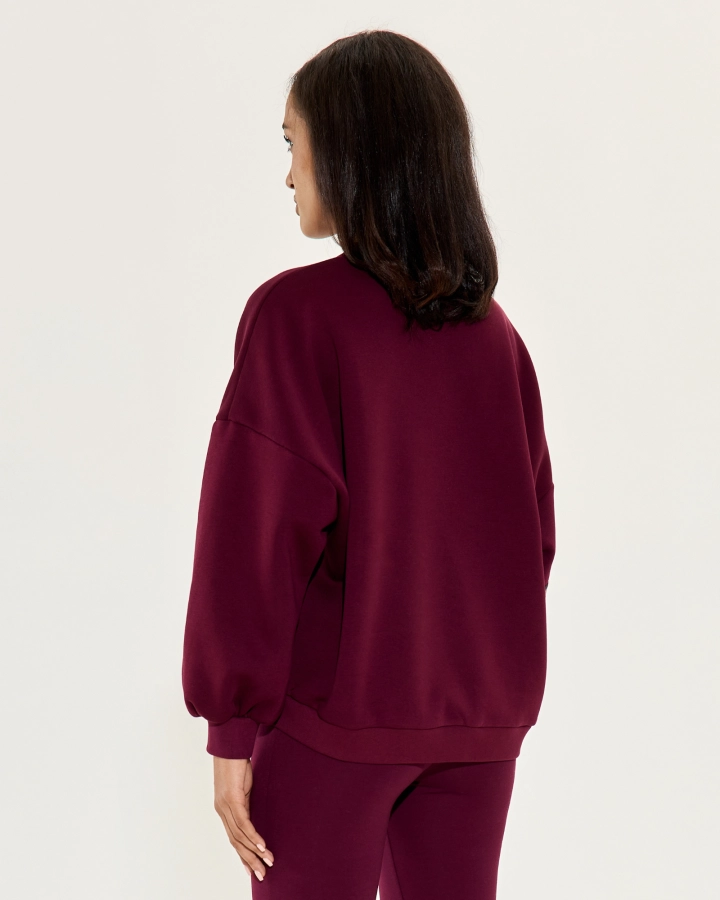 Oversized sweatshirt with Vivien Vance logo