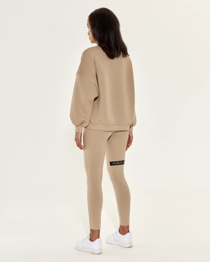 Oversized sweatshirt with Vivien Vance logo