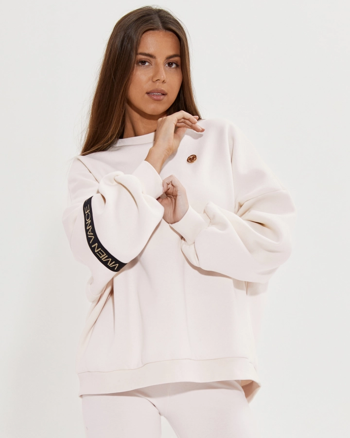 Oversized sweatshirt with Vivien Vance logo