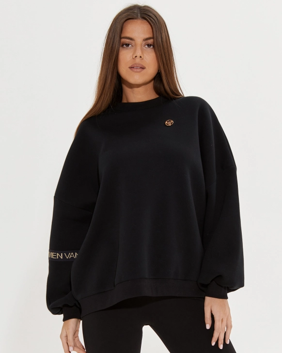 Sweatshirt oversize avec logo Vivien Vance