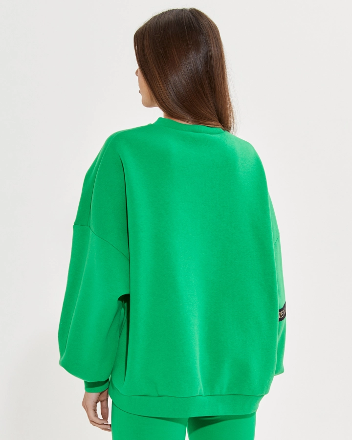 Bluză oversized cu elastic Vivien Vance