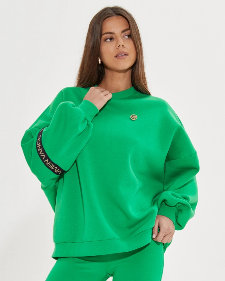 Bluză oversized cu elastic Vivien Vance