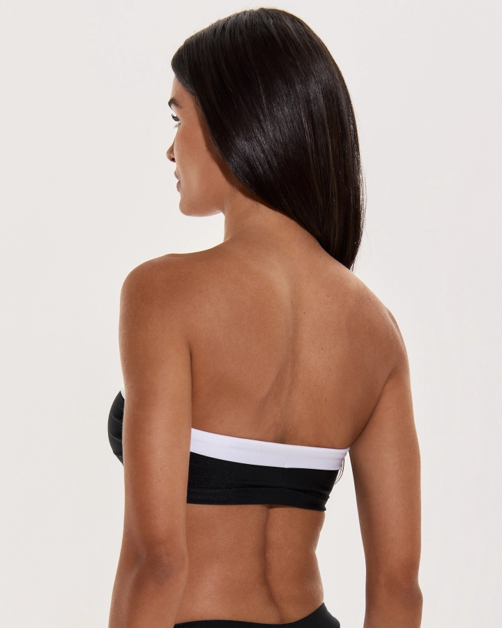 Pánt Nélküli Bikini Top Kivehető Szivaccsal