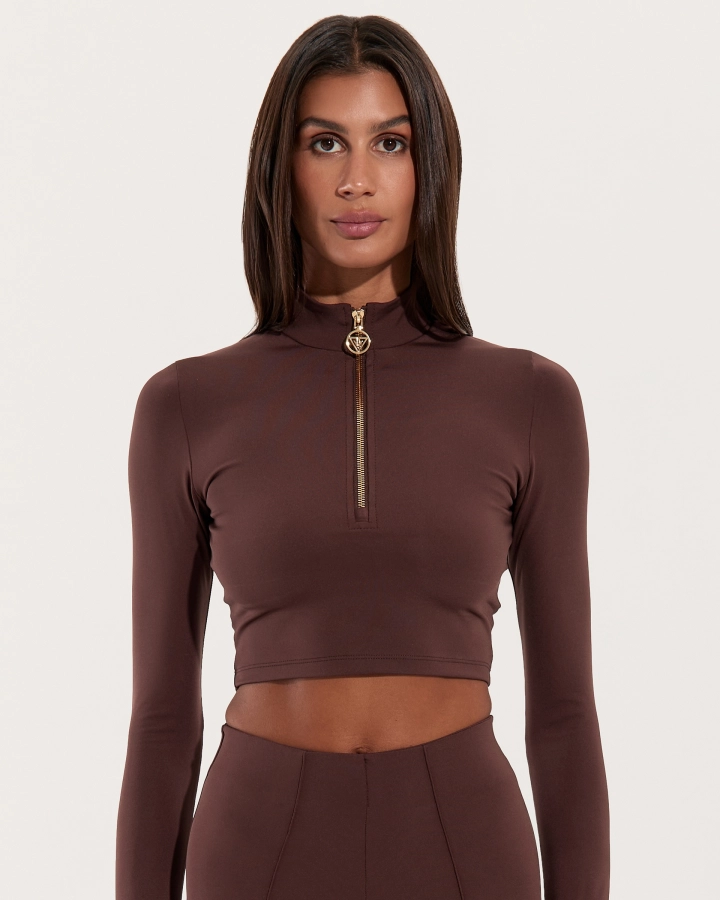 Mocha Activewear Set – 3. kép