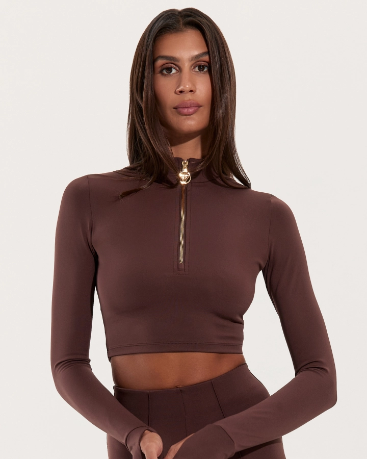 Mocha Activewear Set – 4. kép