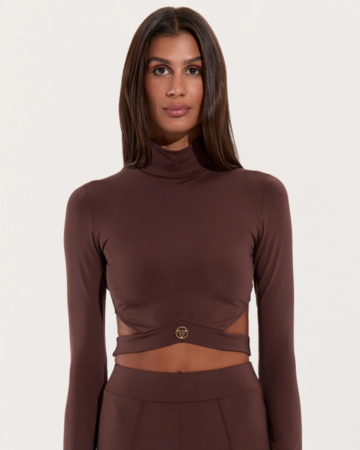 Mocha Activewear Set – 4. kép