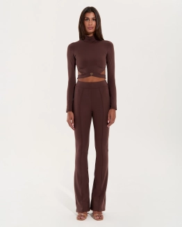 Mocha Activewear Set – 1. kép
