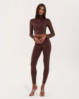 Mocha Activewear Set – 2. kép