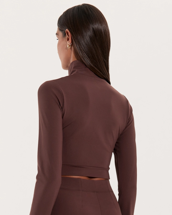 Mocha Activewear Set – 6. kép