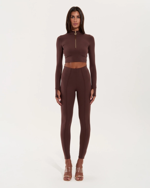 Mocha Activewear Set