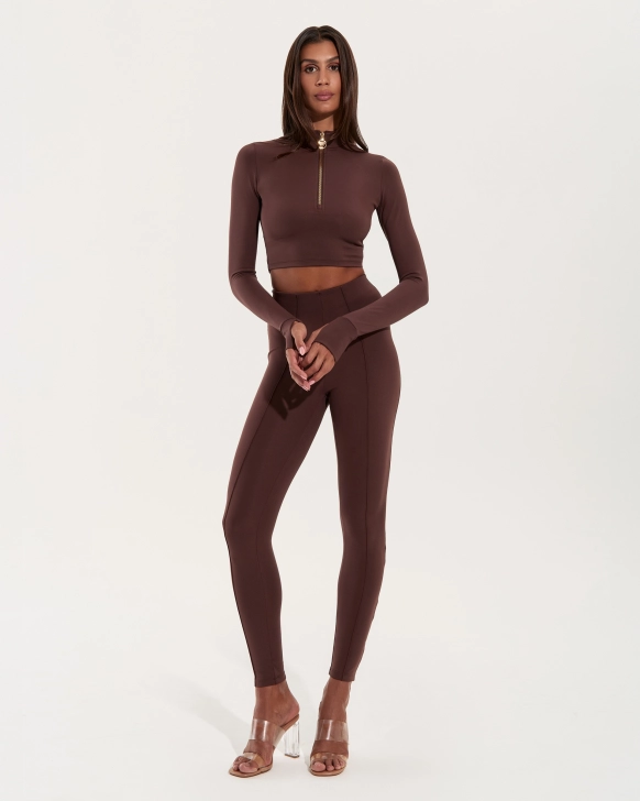 Mocha Activewear Set