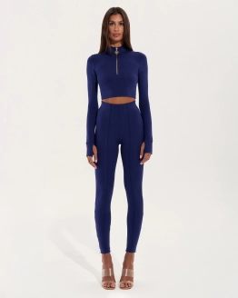 Legging avec zip au dos – Blue Rebel – 3. kép