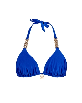 Triangel-Bikinioberteil mit Kettendetail