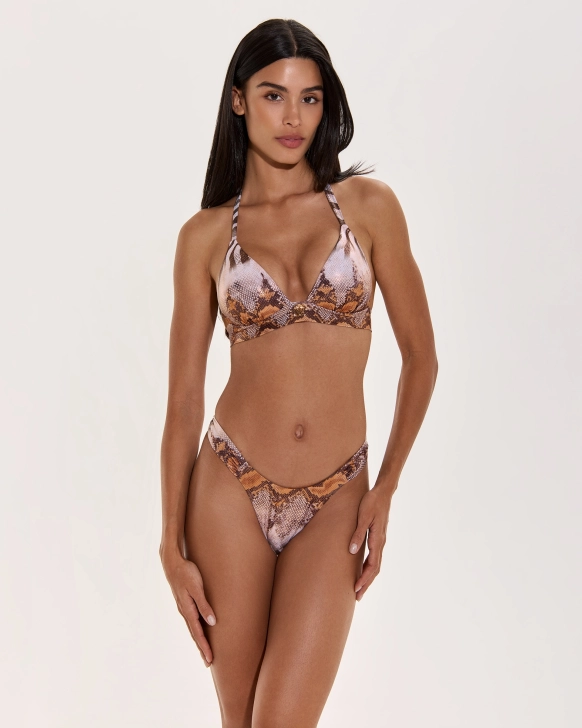 Shiny Snake Bikini Set
