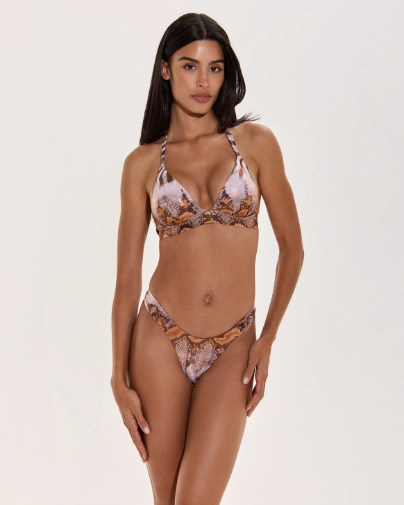 Shiny Snake Bikini Set