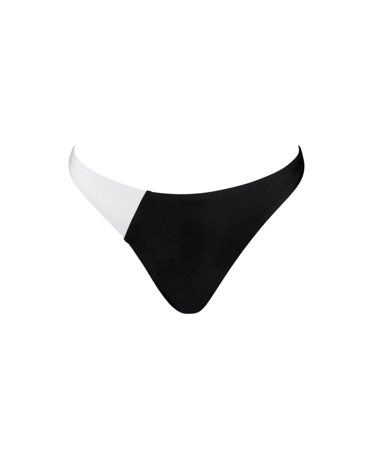 Minimalistické brazílske nohavičky so zlatým logom