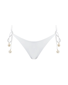 Brazilian-Slip mit seitlichen Bändern und goldenen Anhängern