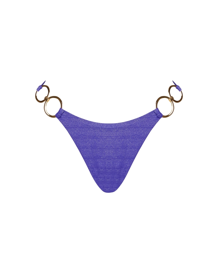 Brazil Bikini Alsó Arany Karikával
