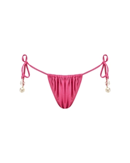 Adjustable Side Tie Thong Bikini Bottom
