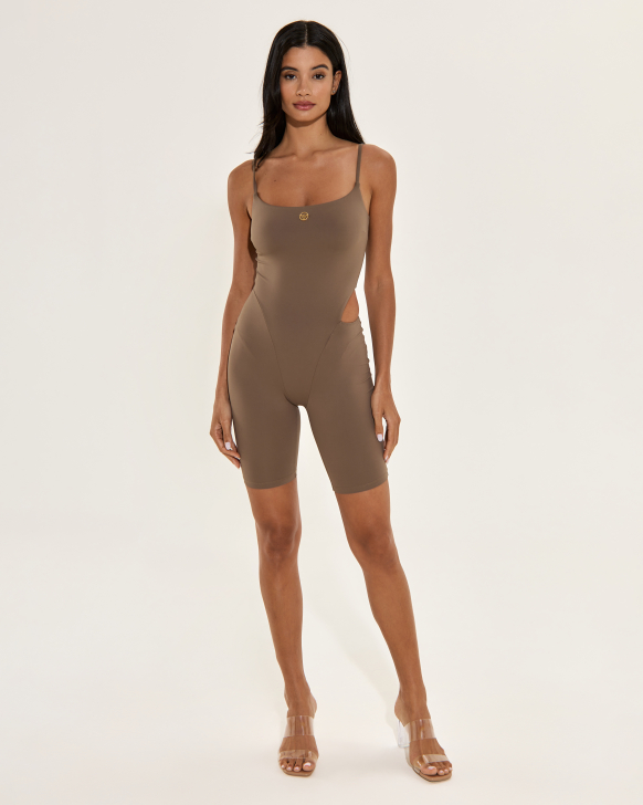 Sexy Short Romper with Spaghetti Straps