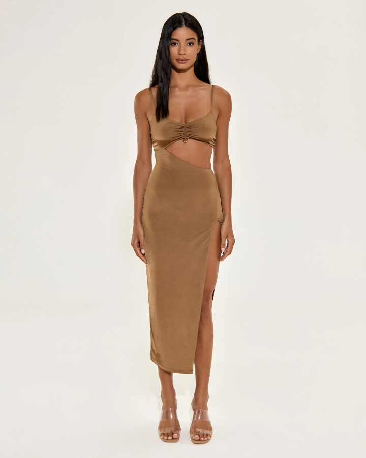 Open Maxi Dress