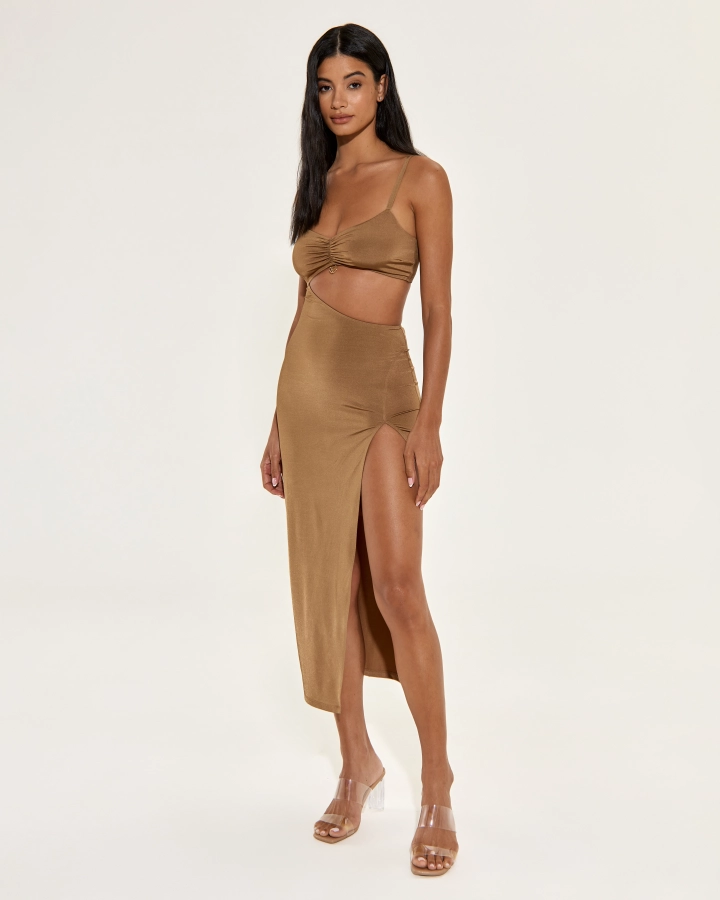 Open Maxi Dress