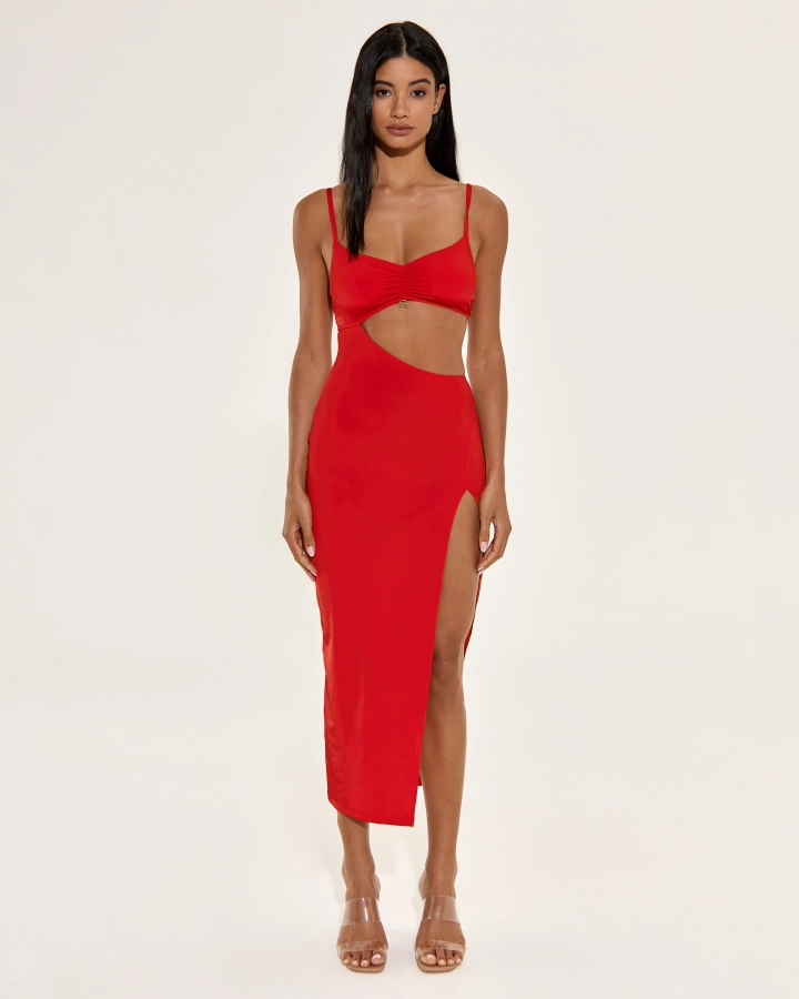 Open Maxi Dress