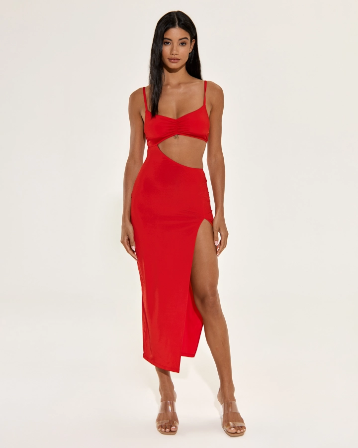 Open Maxi Dress