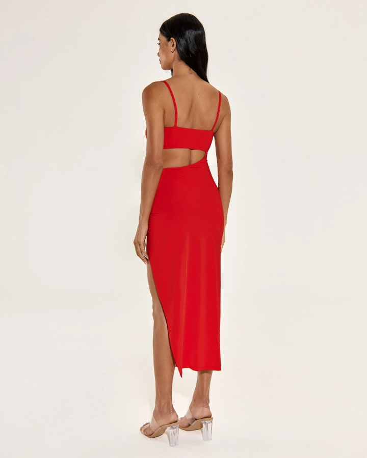 Open Maxi Dress
