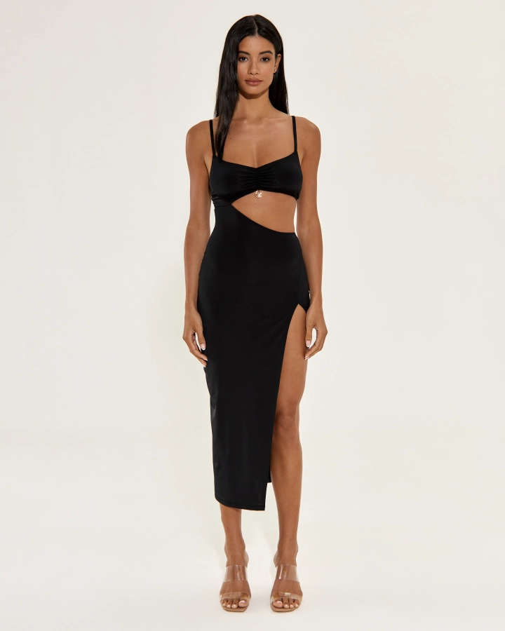 Open Maxi Dress