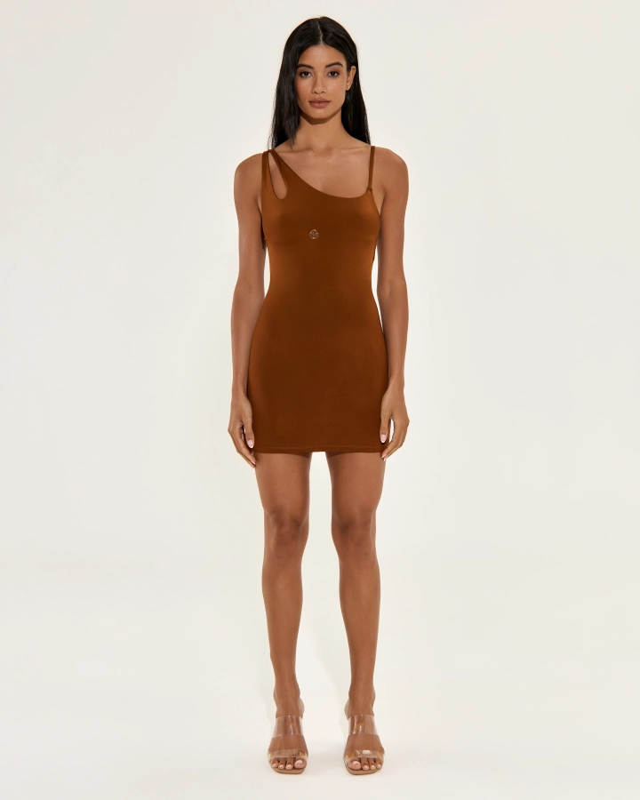 Asymmetric Mini Dress