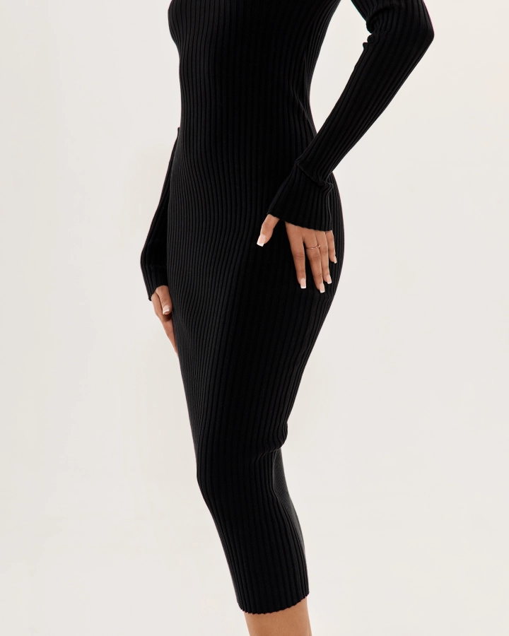Häkelkleid Bio-Baumwolle One-Shoulder