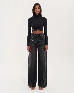 Black Denim Set – 1. kép