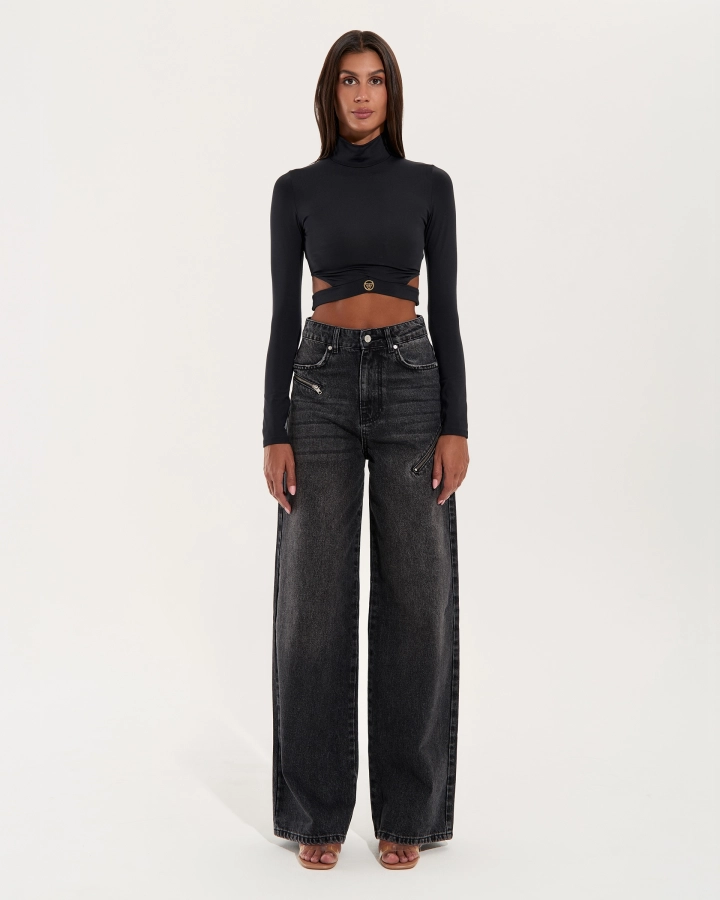 Black Denim Set – 1. kép
