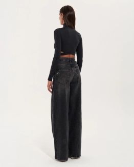 Black Denim Set – 3. kép